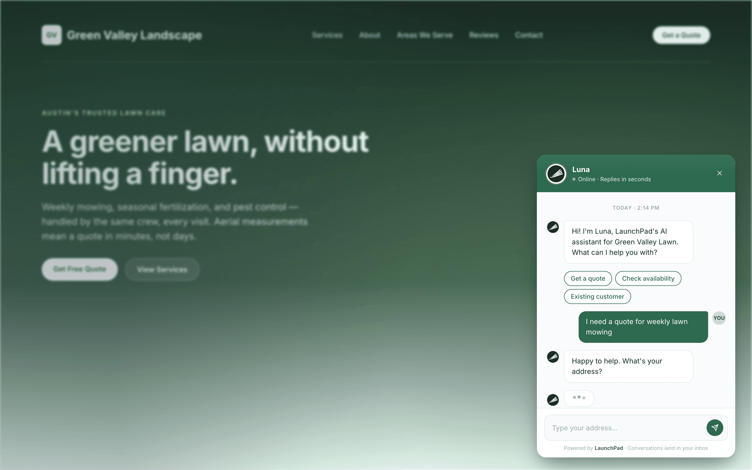 Marketing, Website, & Lead Capture