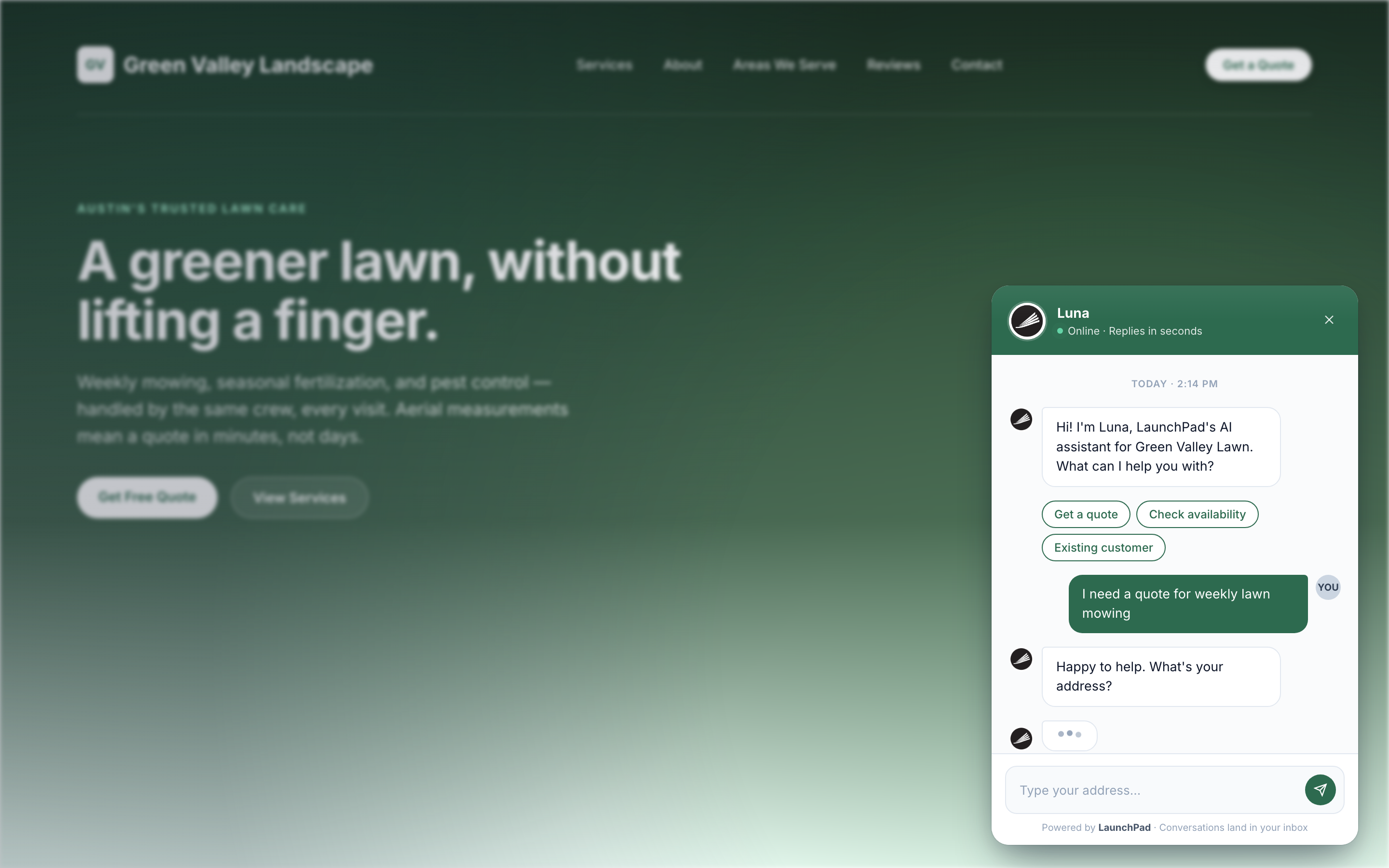 Marketing, Website, & Lead Capture